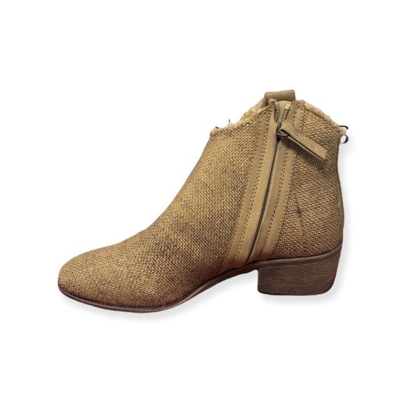 Sz7.5 Seven Dials Lt Brown Booties NIB - Picture 4 of 9